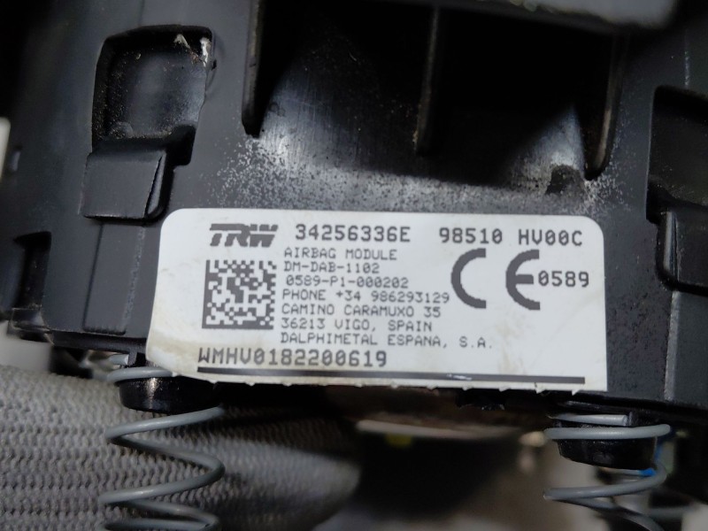 Recambio de airbag delantero izquierdo para nissan qashqai (j11) acenta referencia OEM IAM   