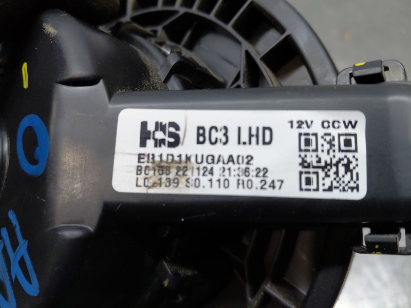 Recambio de motor calefaccion para hyundai i20 iii active referencia OEM IAM   