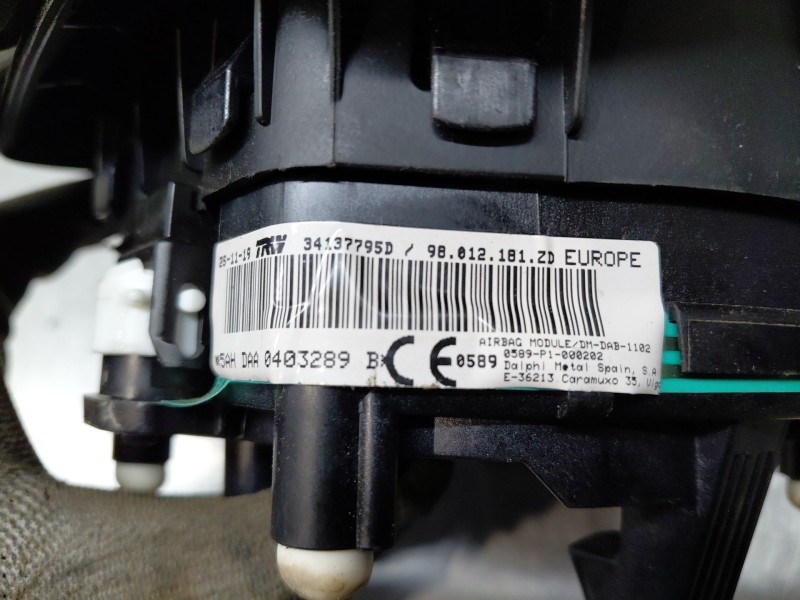 Recambio de airbag delantero izquierdo para citroën c4 cactus shine referencia OEM IAM   