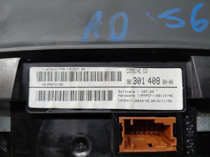 Recambio de cuadro instrumentos para citroën c4 cactus shine referencia OEM IAM   