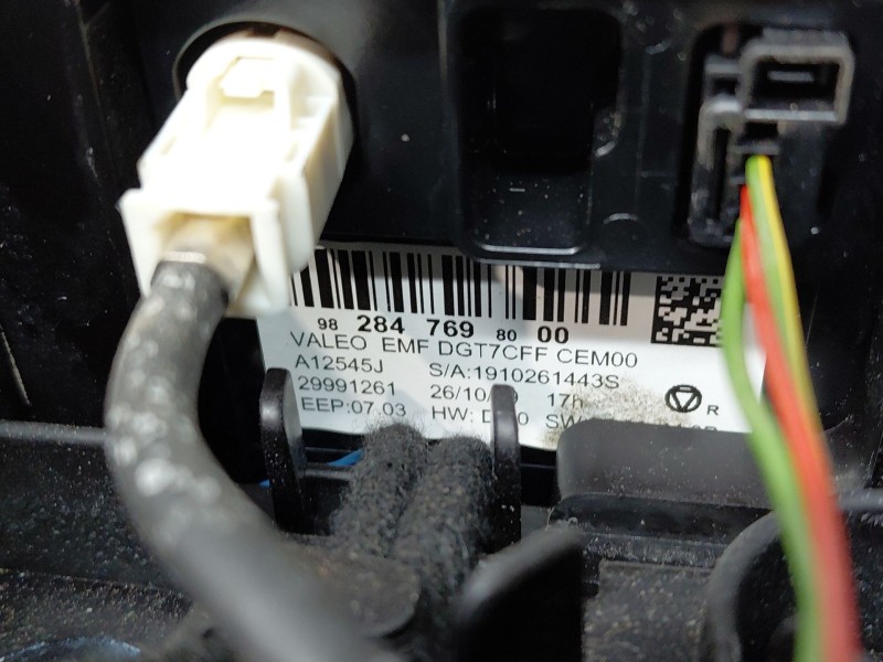 Recambio de pantalla multifuncion para citroën c4 cactus shine referencia OEM IAM   