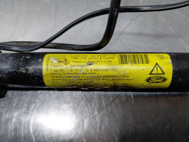 Recambio de pretensor airbag izquierdo para ford kuga (cbv) trend referencia OEM IAM   