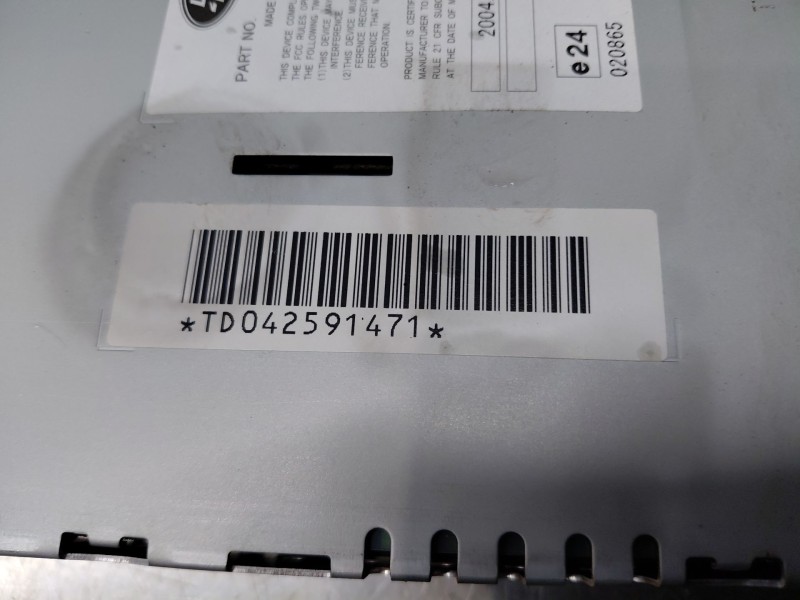 Recambio de sistema audio / radio cd para land rover range rover (lm) td6 hse referencia OEM IAM   