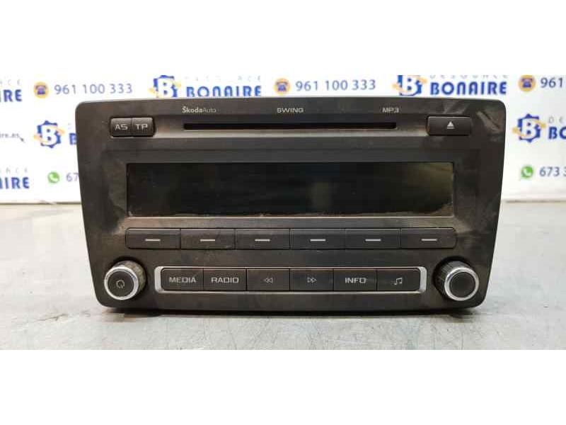 Recambio de sistema audio / radio cd para skoda octavia berlina (1z3) family referencia OEM IAM 1Z0035161M  