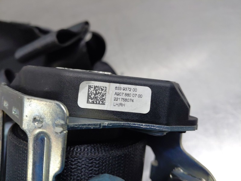 Recambio de cinturon seguridad delantero derecho para mercedes-benz sprinter iii furgón fwd kl3a4 referencia OEM IAM A9078600700