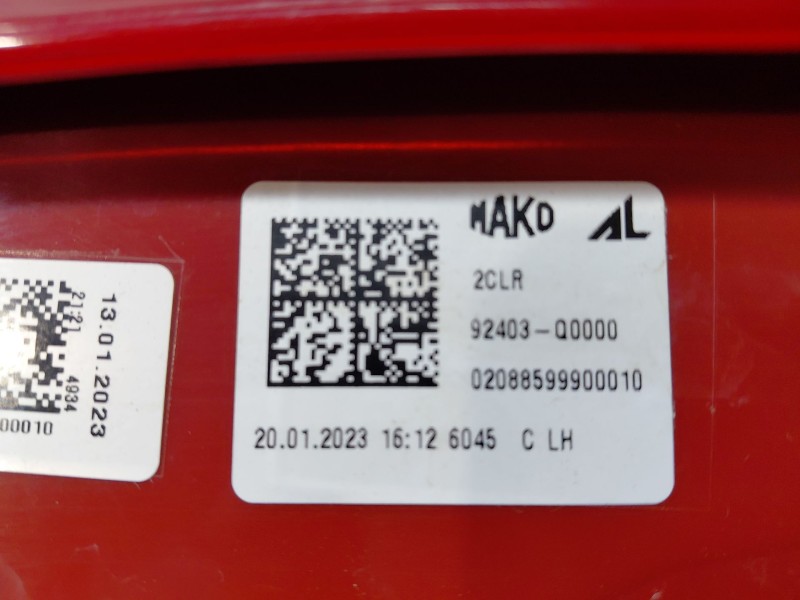 Recambio de piloto trasero izquierdo interior para hyundai i20 iii active referencia OEM IAM   