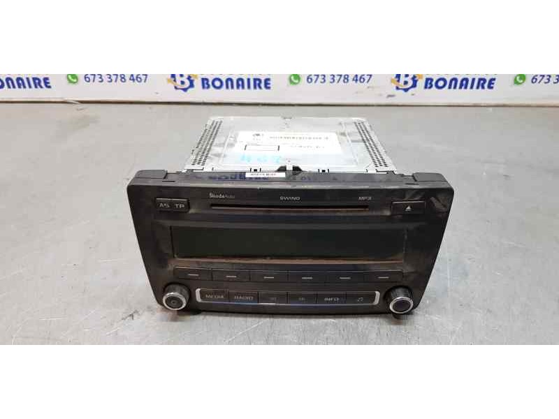 Recambio de sistema audio / radio cd para skoda octavia berlina (1z3) family referencia OEM IAM 1Z0035161M  