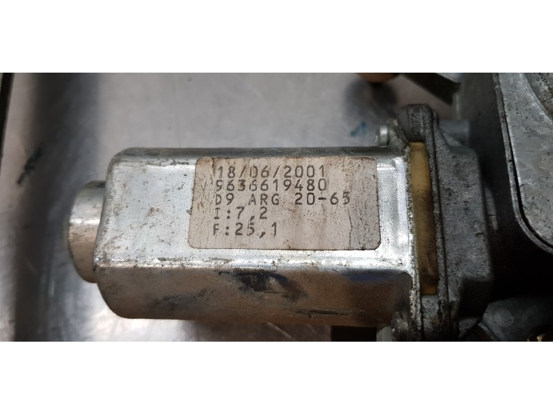 Recambio de elevalunas trasero izquierdo para peugeot 406 break (s1/s2) st pack sport referencia OEM IAM 9636619480  