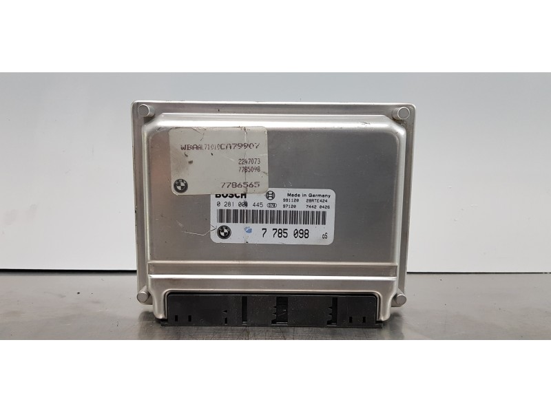 Recambio de centralita motor uce para bmw serie 3 berlina (e46) 320d referencia OEM IAM 7785098   Recambio de centralita motor uce para bmw serie 3 berlina (e46) 320d referencia OEM IAM 7785098