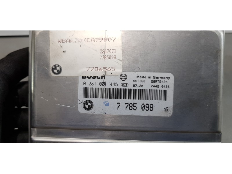 Recambio de centralita motor uce para bmw serie 3 berlina (e46) 320d referencia OEM IAM 7785098   Recambio de centralita motor uce para bmw serie 3 berlina (e46) 320d referencia OEM IAM 7785098