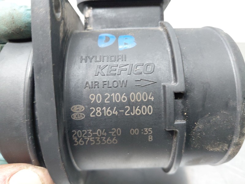 Recambio de caudalimetro para hyundai bayon hybrid referencia OEM IAM   