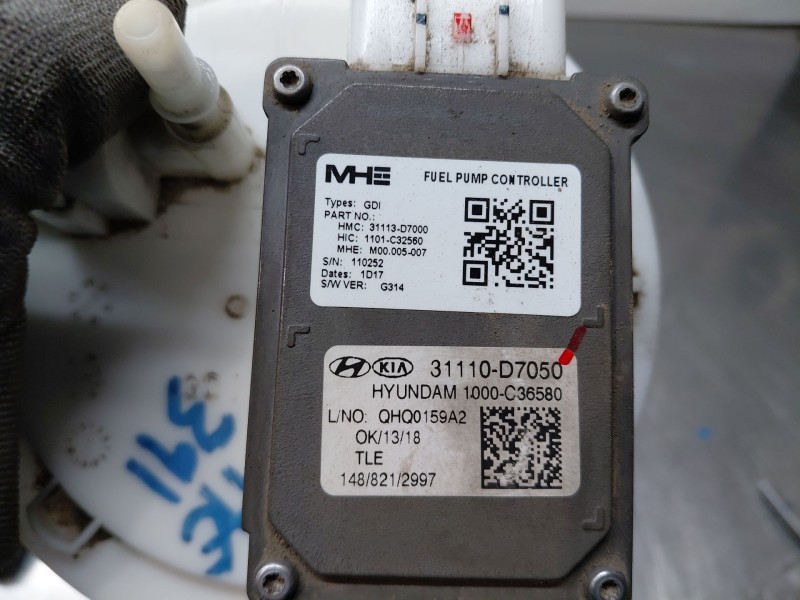 Recambio de aforador para kia sportage concept referencia OEM IAM   