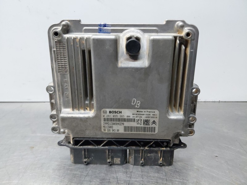 Recambio de centralita motor uce para citroën c4 cactus bluehdi referencia OEM IAM   