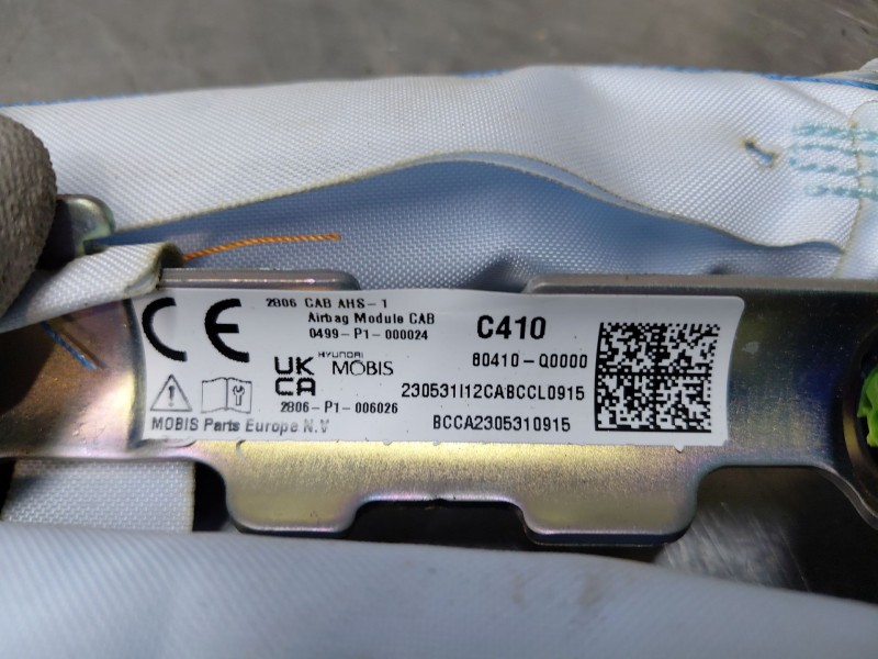 Recambio de airbag cortina delantero izquierdo para hyundai bayon hybrid referencia OEM IAM   