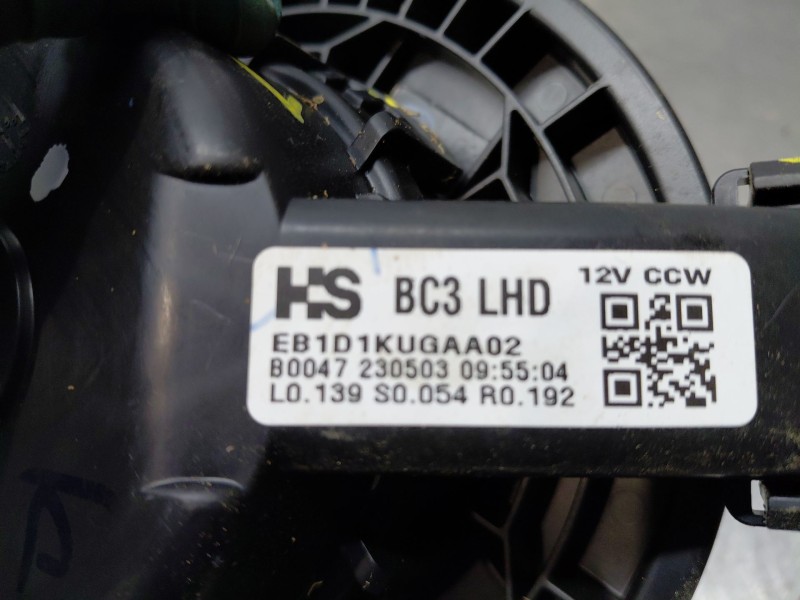 Recambio de motor calefaccion para hyundai bayon hybrid referencia OEM IAM   