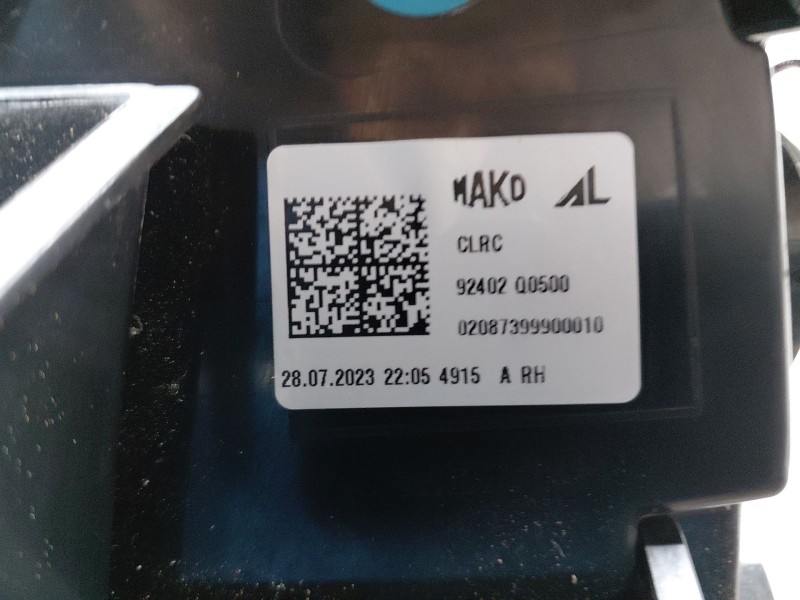 Recambio de piloto trasero derecho para hyundai bayon hybrid referencia OEM IAM   