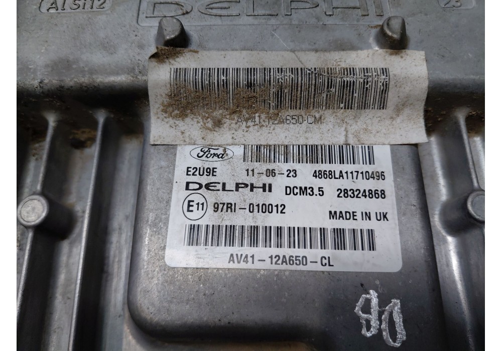 Recambio de centralita motor uce para ford kuga i 2.0 tdci referencia OEM IAM 97RI010012  