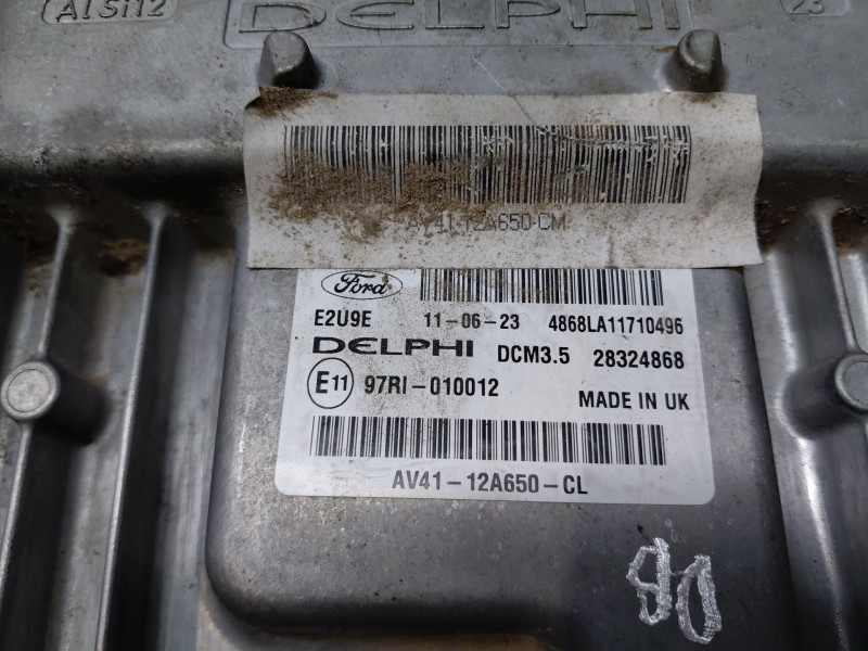 Recambio de centralita motor uce para ford kuga i 2.0 tdci referencia OEM IAM 97RI010012  