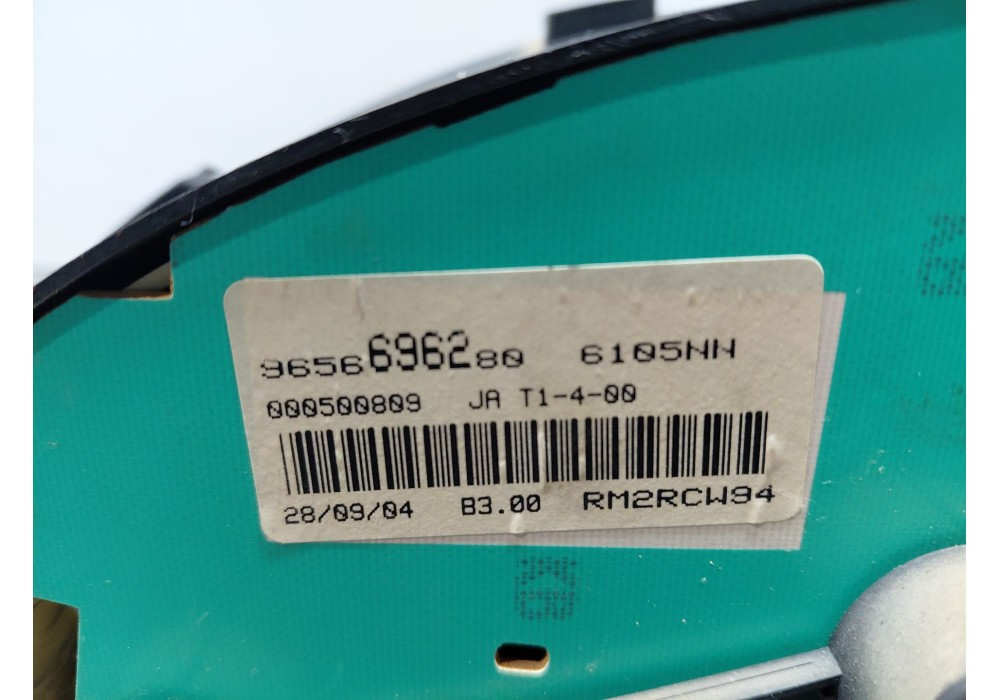 Recambio de cuadro instrumentos para peugeot 206 hatchback (2a/c) 2.0 hdi 90 referencia OEM IAM   