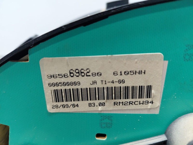 Recambio de cuadro instrumentos para peugeot 206 hatchback (2a/c) 2.0 hdi 90 referencia OEM IAM   