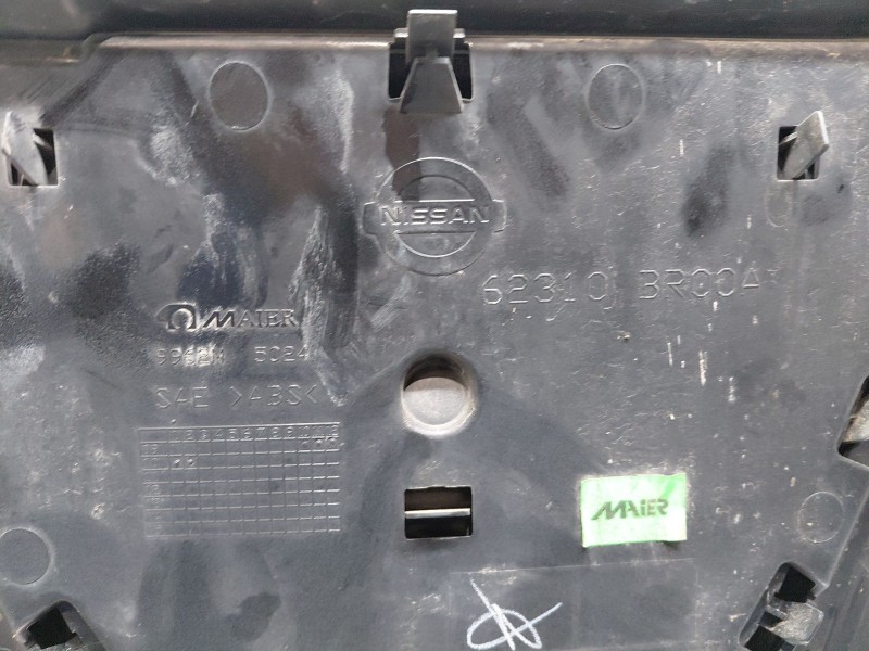 Recambio de rejilla delantera para nissan qashqai i (j10, nj10) 1.5 dci referencia OEM IAM   