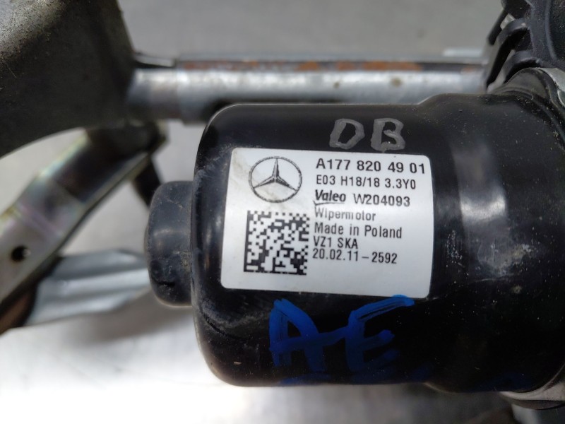 Recambio de motor limpia delantero para mercedes-benz clase a (w177) a 180 (177.084) referencia OEM IAM   