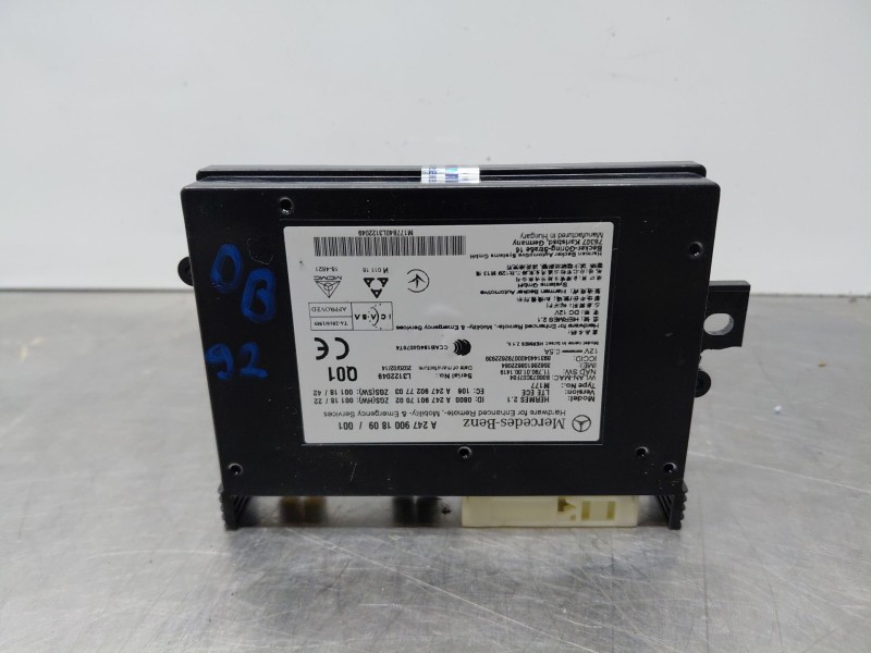 Recambio de modulo electronico para mercedes-benz clase a (w177) a 180 (177.084) referencia OEM IAM   