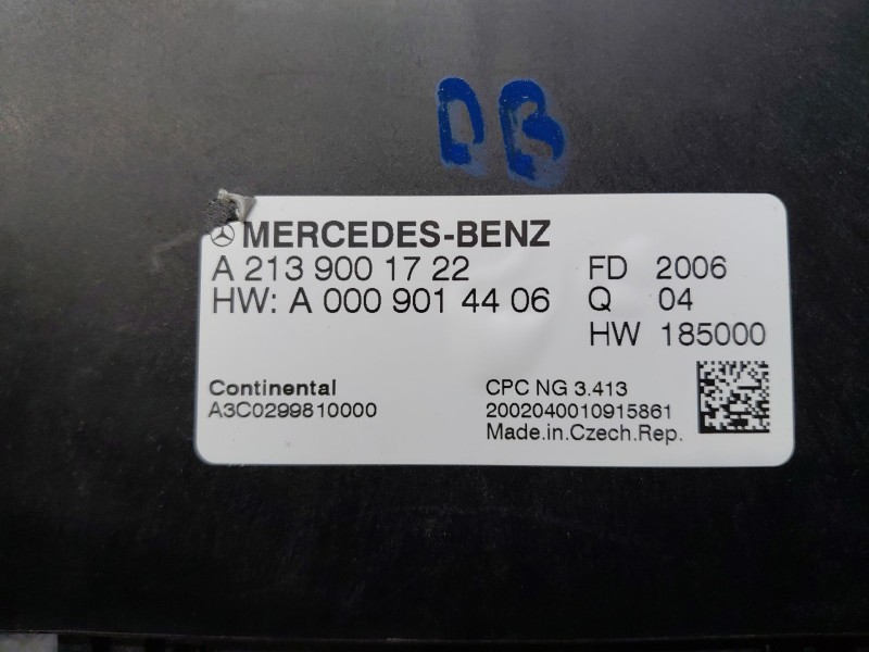 Recambio de modulo electronico para mercedes-benz clase a (w177) a 180 (177.084) referencia OEM IAM   