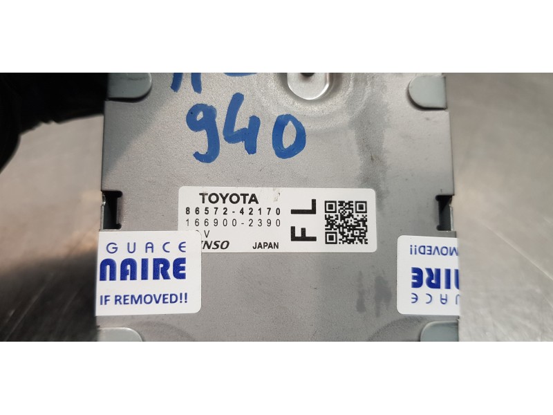 Recambio de modulo electronico para toyota rav4 hybrid 4x2 advance referencia OEM IAM 8657242170  