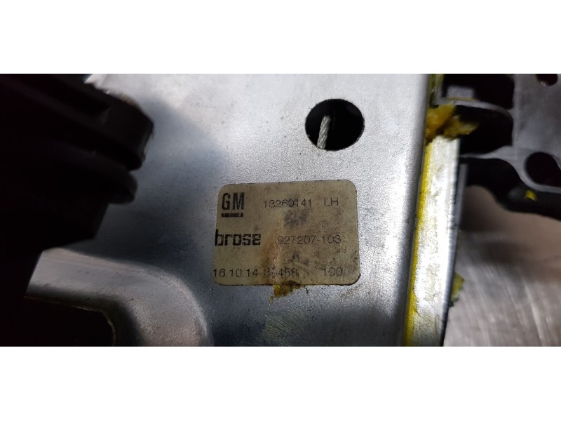 Recambio de elevalunas trasero izquierdo para opel zafira tourer expression referencia OEM IAM 13260141  