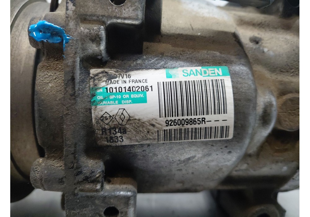 Recambio de compresor aire acondicionado para nissan qashqai i (j10, nj10) 1.5 dci referencia OEM IAM   