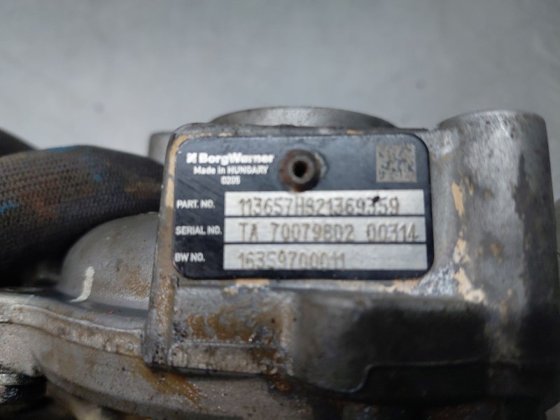 Recambio de turbocompresor para dacia lodgy laureate referencia OEM IAM   