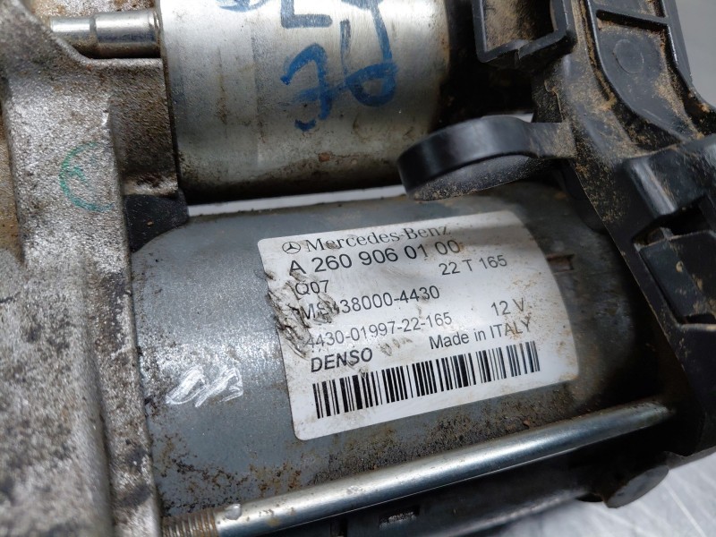 Recambio de motor arranque para mercedes-benz sprinter iii furgón fwd kl3a4 referencia OEM IAM A2609060100  