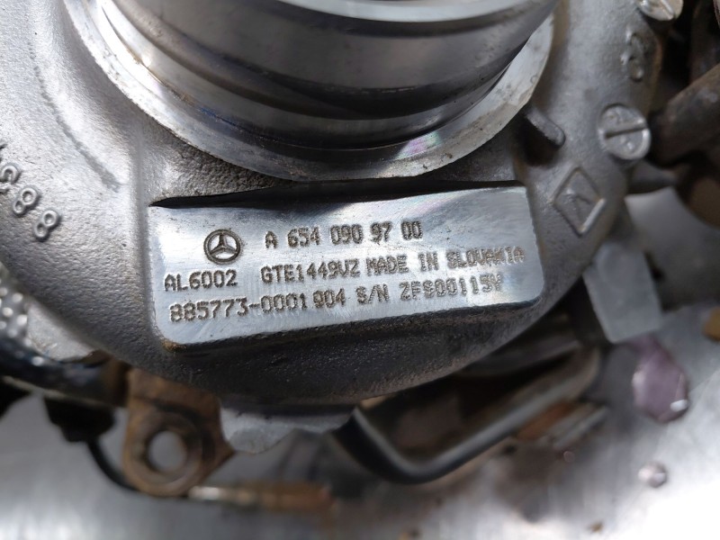 Recambio de turbocompresor para mercedes-benz sprinter iii furgón fwd kl3a4 referencia OEM IAM A6540909700  