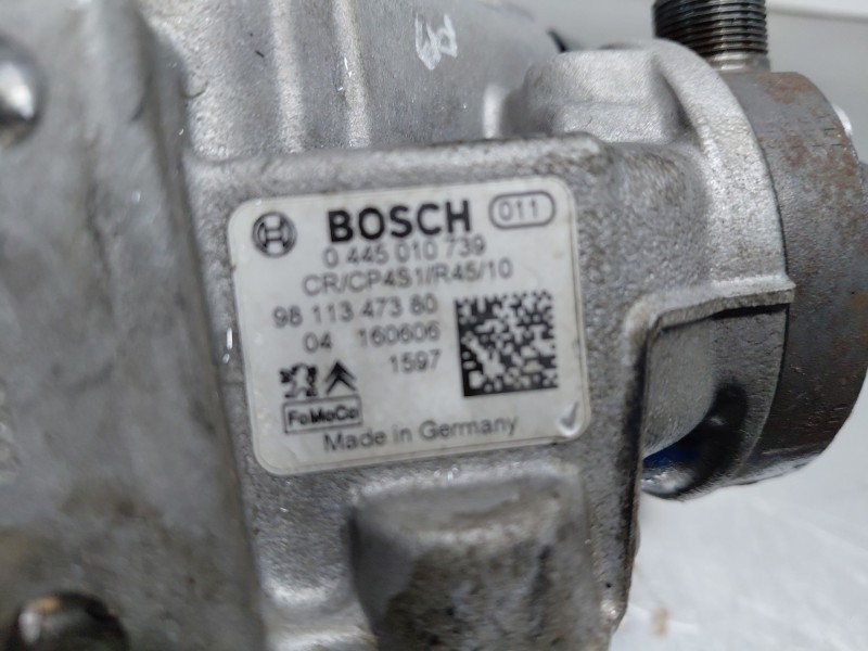 Recambio de bomba inyeccion para peugeot 2008 i (cu_) 1.6 bluehdi 120 referencia OEM IAM   