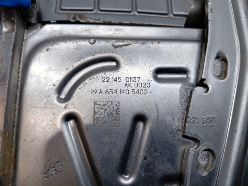 Recambio de enfriador egr para mercedes-benz sprinter iii furgón fwd kl3a4 referencia OEM IAM A6541405402  