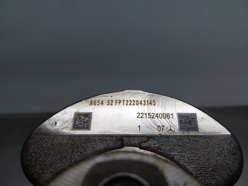 Recambio de cigueñal para mercedes-benz sprinter iii furgón fwd kl3a4 referencia OEM IAM A6540303700  