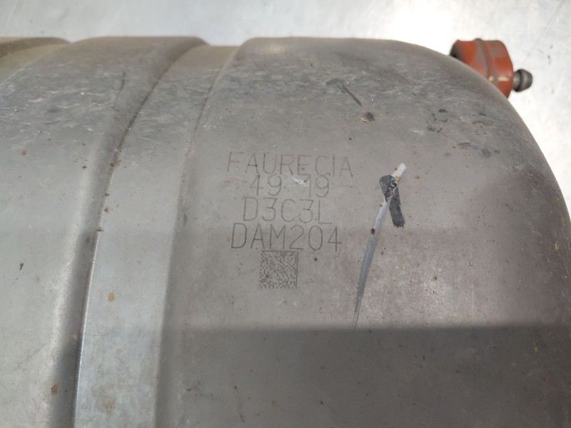 Recambio de silenciador trasero para land rover range rover evoque (l551) 2.0 d150 referencia OEM IAM   