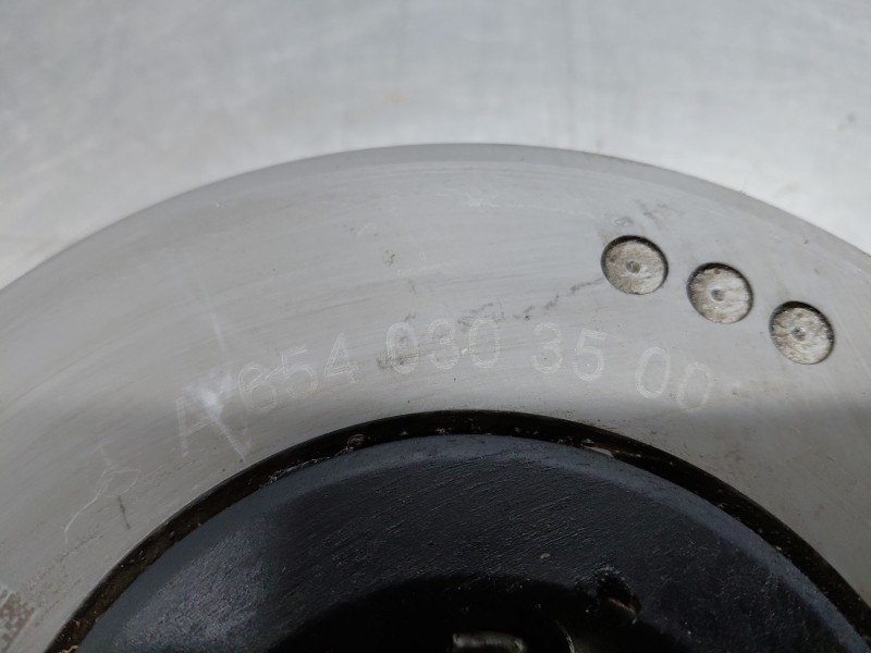 Recambio de polea cigueñal para mercedes-benz sprinter iii furgón fwd kl3a4 referencia OEM IAM A6540303500  