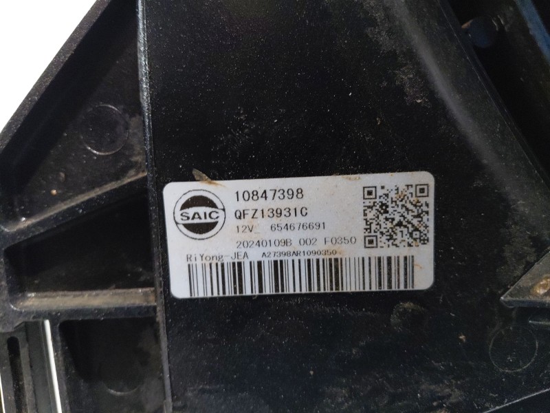 Recambio de electroventilador para mg zs confort referencia OEM IAM   