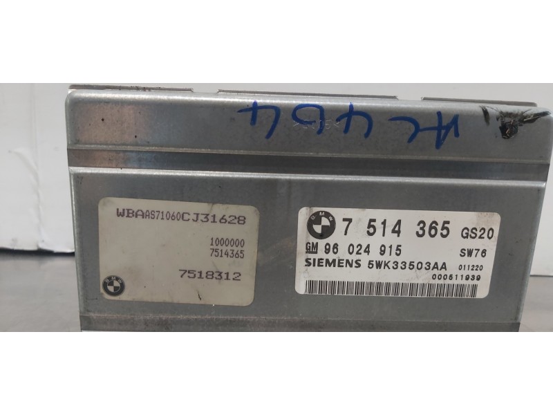 Recambio de centralita calefaccion para bmw serie 3 berlina (e46) 320d referencia OEM IAM 7514365   Recambio de centralita calefaccion para bmw serie 3 berlina (e46) 320d referencia OEM IAM 7514365