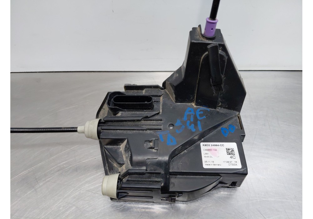 Recambio de cerradura puerta trasera derecha para land rover range rover evoque (l551) 2.0 d150 referencia OEM IAM   