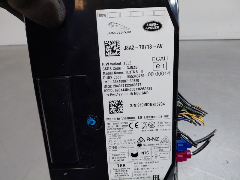 Recambio de modulo electronico para land rover range rover evoque (l551) 2.0 d150 referencia OEM IAM   
