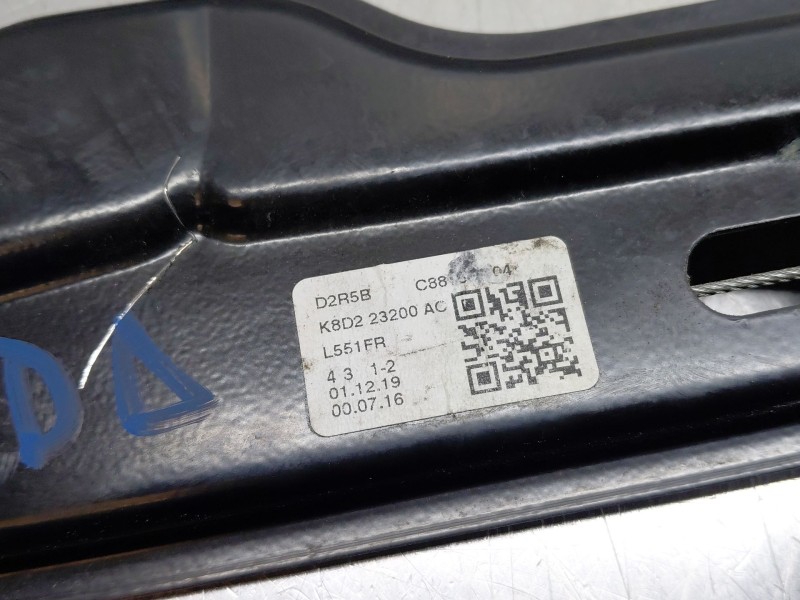 Recambio de elevalunas delantero derecho para land rover range rover evoque (l551) 2.0 d150 referencia OEM IAM   