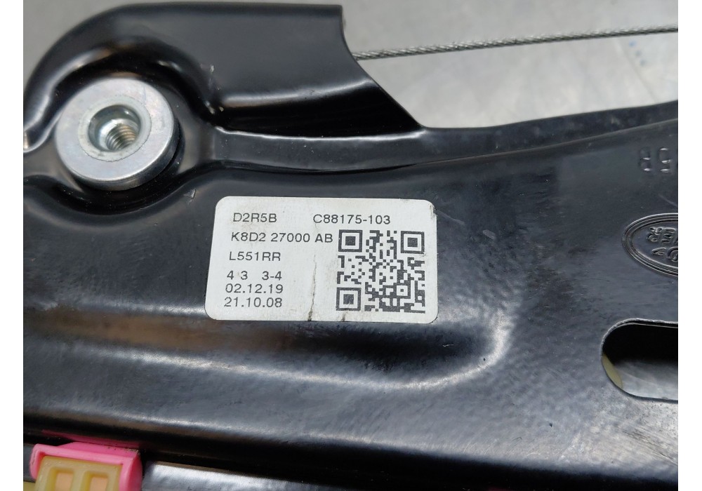 Recambio de elevalunas trasero derecho para land rover range rover evoque (l551) 2.0 d150 referencia OEM IAM   