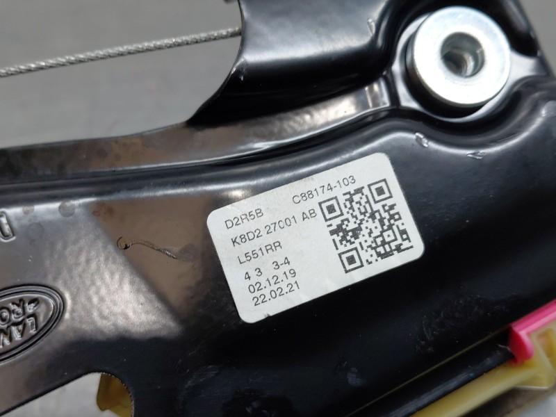 Recambio de elevalunas trasero izquierdo para land rover range rover evoque (l551) 2.0 d150 referencia OEM IAM   