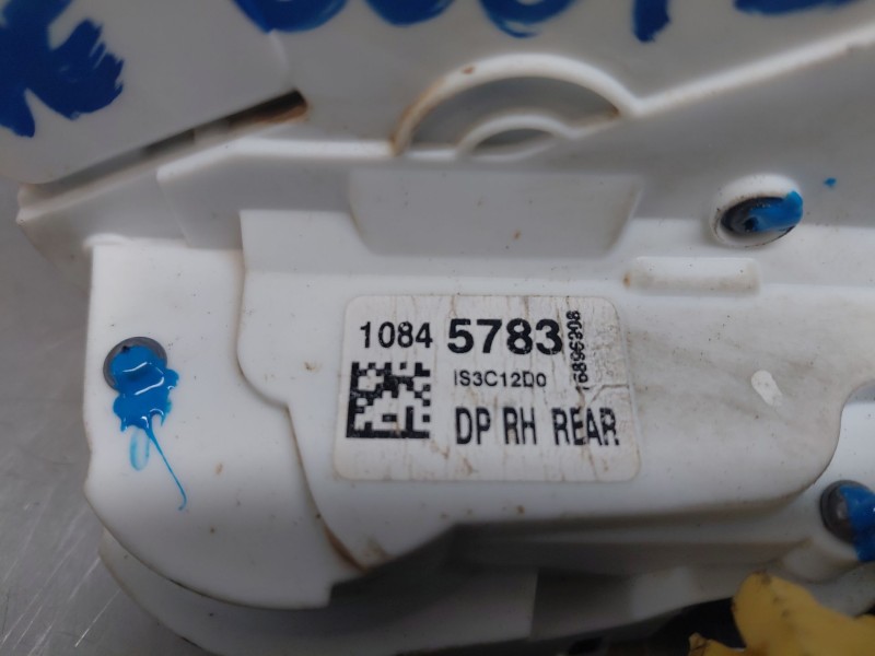 Recambio de cerradura puerta trasera derecha para mg zs confort referencia OEM IAM   