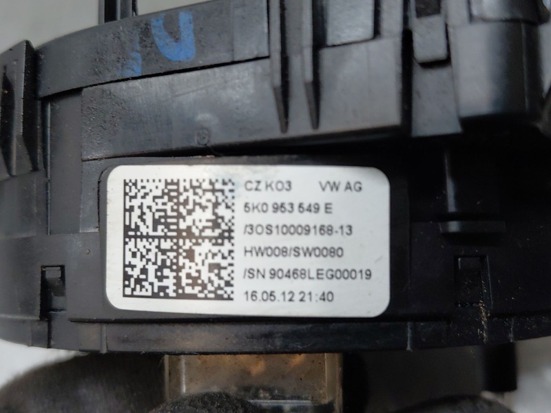 Recambio de anillo airbag para volkswagen golf vi variant (aj5) comfortline referencia OEM IAM   