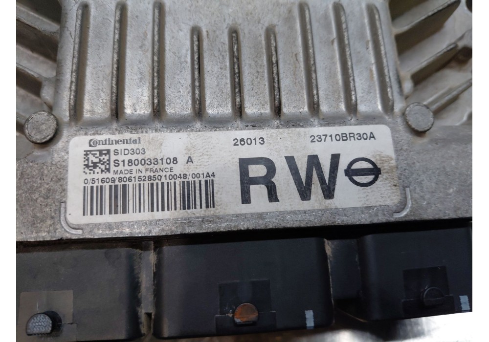 Recambio de centralita motor uce para nissan qashqai i (j10, nj10) 1.5 dci referencia OEM IAM   