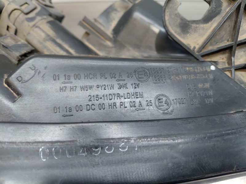 Recambio de faro derecho para nissan qashqai i (j10, nj10) 1.5 dci referencia OEM IAM   